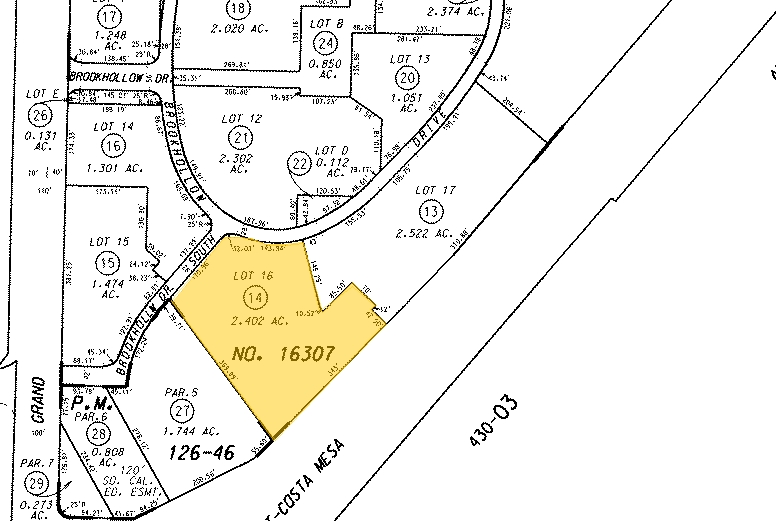 1570 Brookhollow Dr, Santa Ana, CA for lease - Plat Map - Image 2 of 15