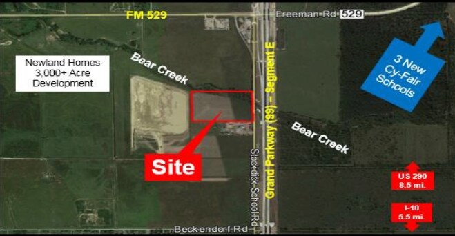 Grand Parkway & Stockdick School Rd, Katy, TX for sale - Primary Photo - Image 1 of 1