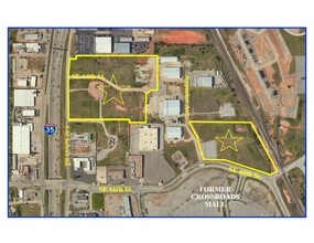 SE 64th St, Oklahoma City, OK - aerial  map view