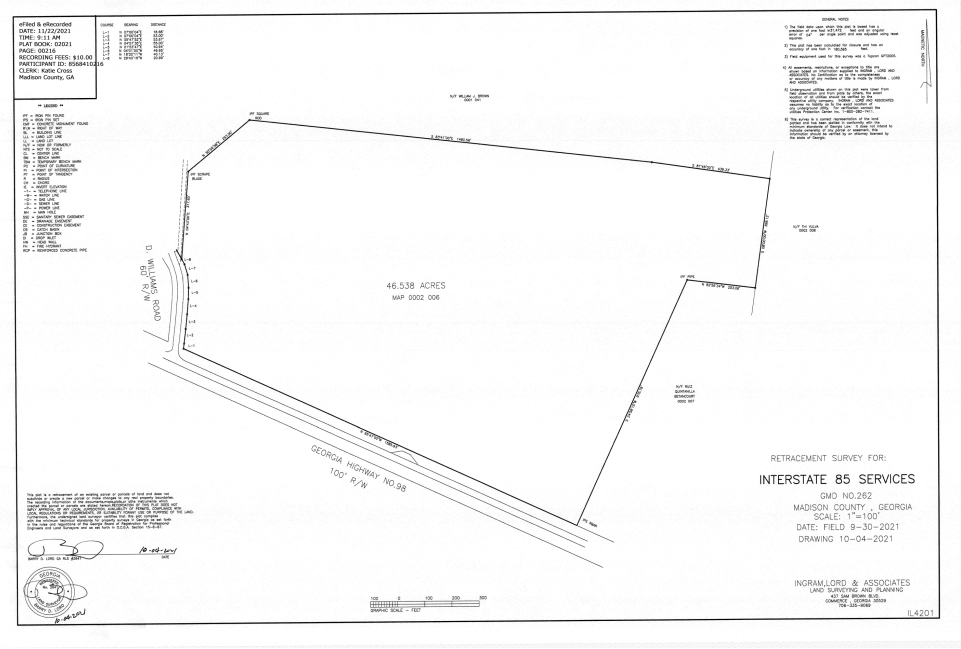 Highway 98, Commerce, GA 30530 - 46.538 +/- Acres of Industrial Land ...