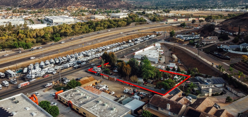 11529 Woodside Ave, Santee, CA for lease - Aerial - Image 2 of 13