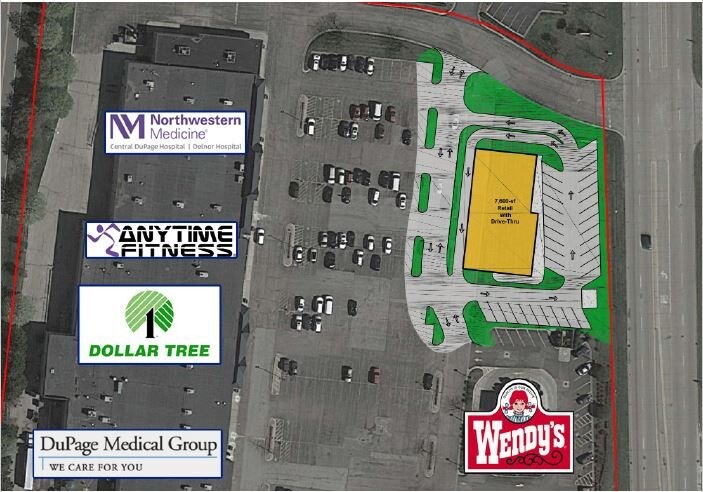 812-818 W Route 59, Bartlett, IL for lease - Aerial - Image 1 of 1