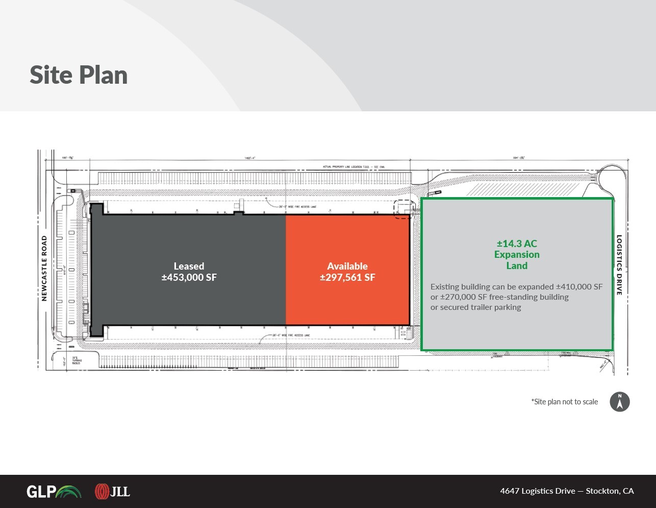 4647 Logistics Dr, Stockton, CA for lease Site Plan- Image 1 of 1