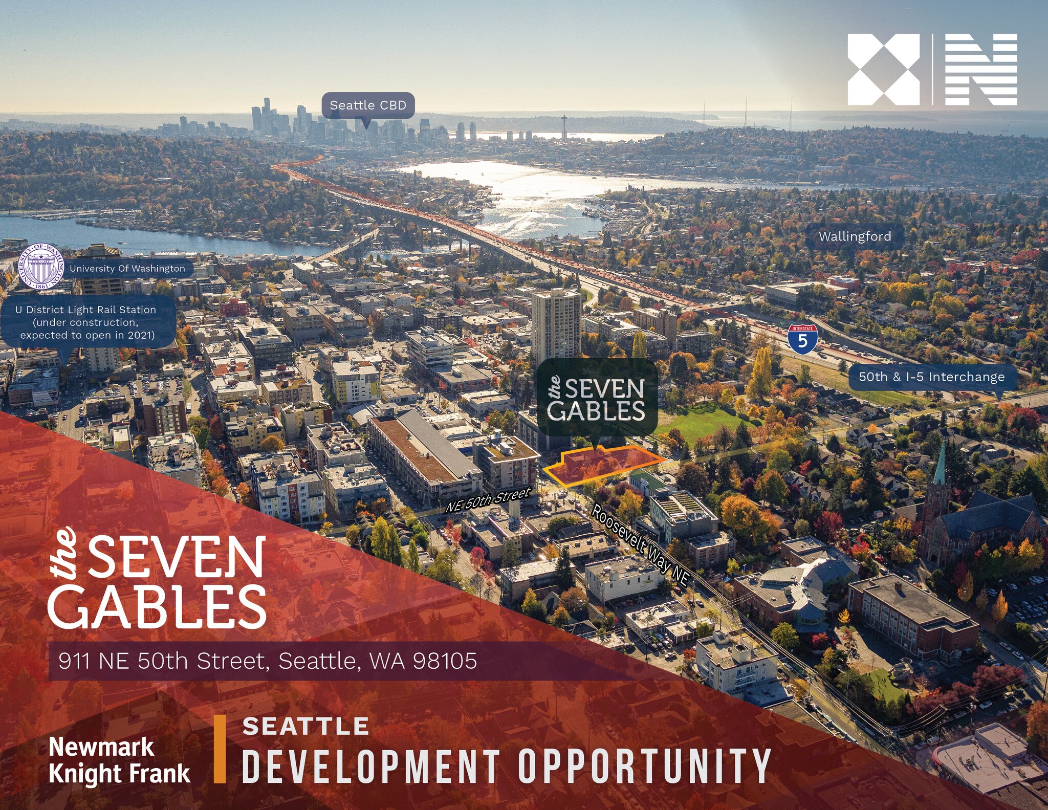 4759 Roosevelt Way, Seattle, WA for sale Aerial- Image 1 of 1