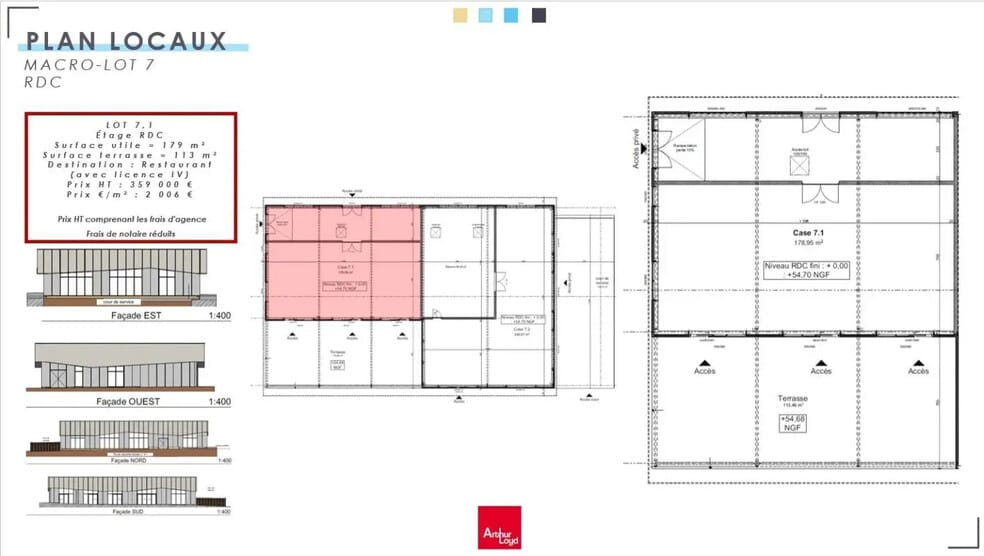 Retail in Laize-Clinchamps for sale - Building Photo - Image 3 of 3