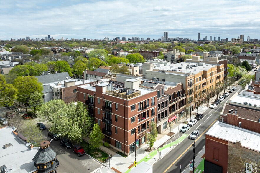 2058 W Belmont Ave, Chicago, IL for sale - Aerial - Image 2 of 10