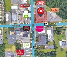 29200 6 Mile Rd, Livonia, MI - AERIAL map view - Image1