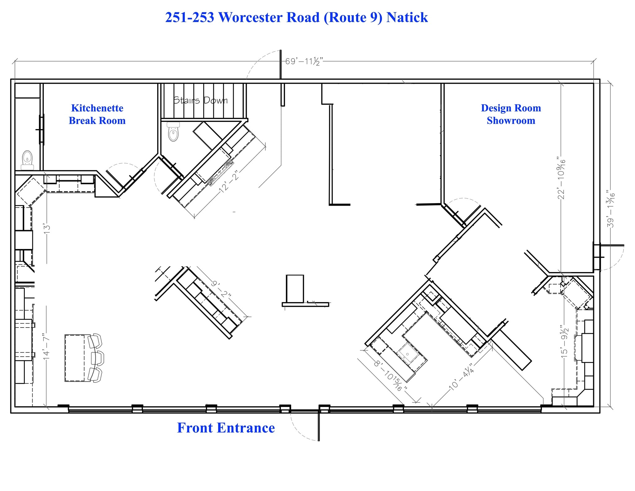 251 Worcester St, Natick, MA for lease Site Plan- Image 1 of 1