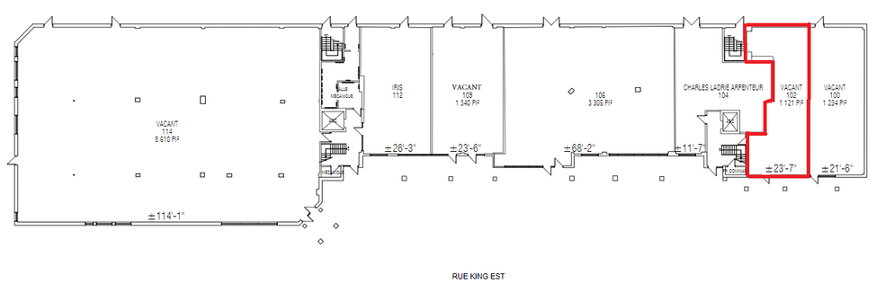 2140 St King E, Sherbrooke, QC for lease - Building Photo - Image 2 of 23