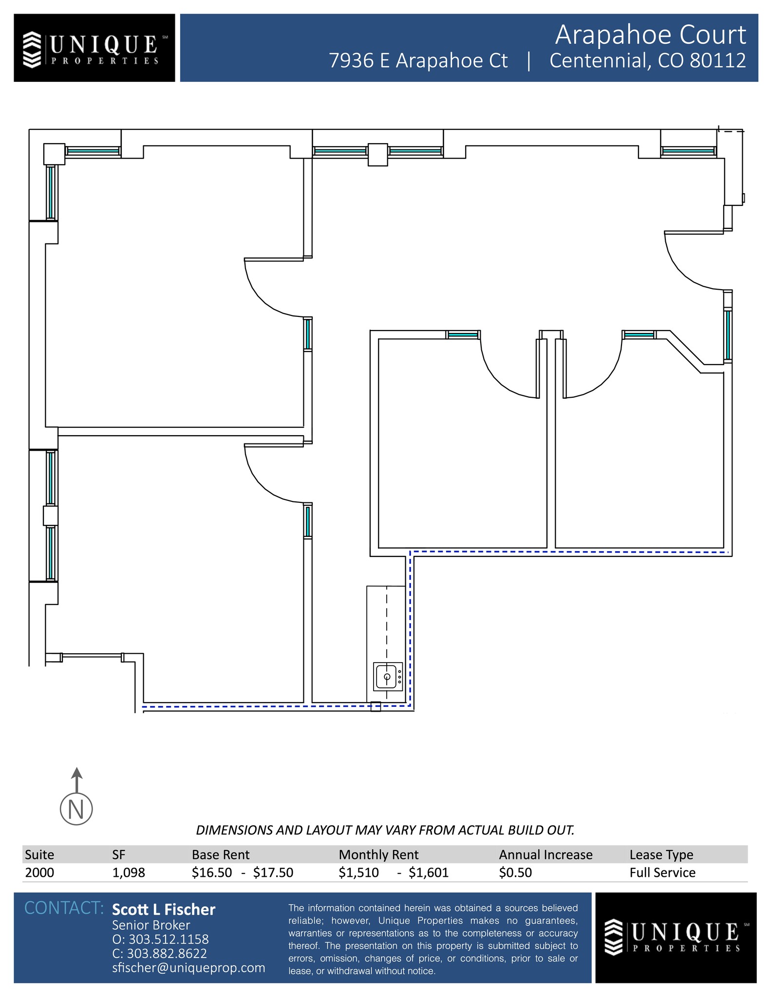 7936 E Arapahoe Ct, Englewood, CO for lease Site Plan- Image 1 of 1