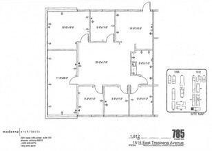 1455-1515 E Tropicana Ave, Las Vegas, NV for lease Floor Plan- Image 1 of 6