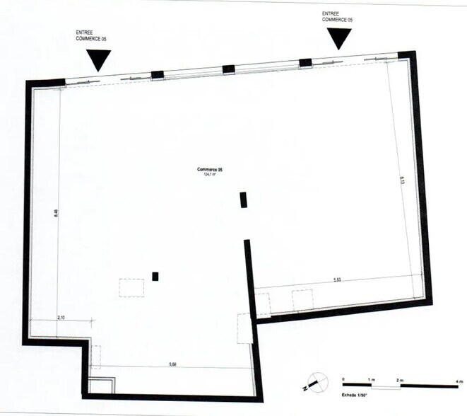 Retail in Chartres for lease - Floor Plan - Image 2 of 2
