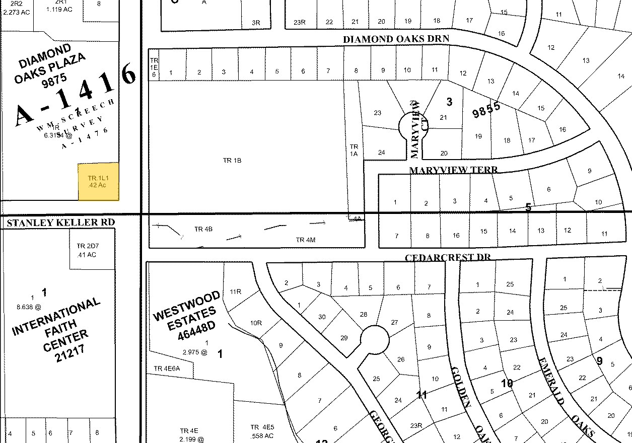 4101 Denton Hwy, Haltom City, TX for sale Plat Map- Image 1 of 1