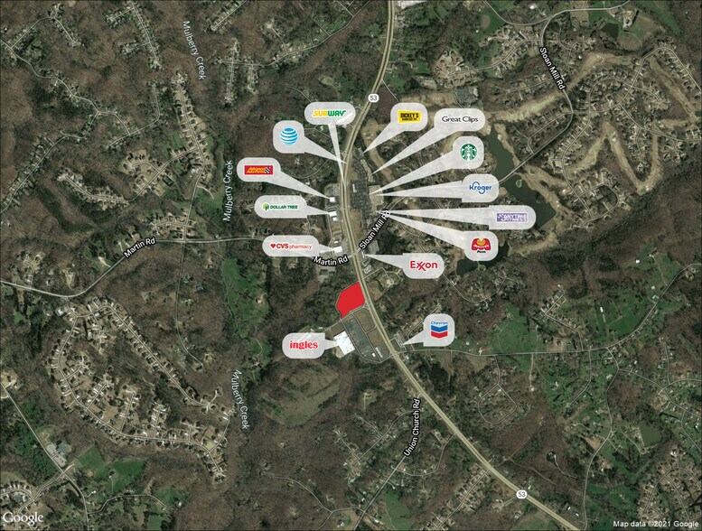 4216 Winder Hwy, Flowery Branch, GA for sale - Aerial - Image 1 of 1