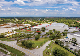 351 N Leonard Blvd, Lehigh Acres, FL for lease Aerial- Image 1 of 6