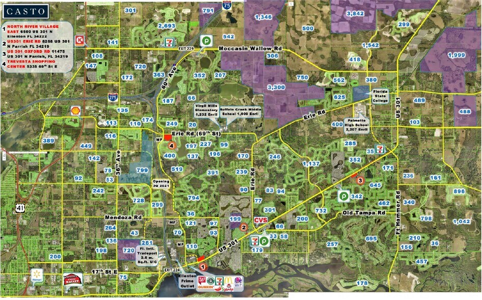 8268 US-301, Parrish, FL for sale - Aerial - Image 1 of 1