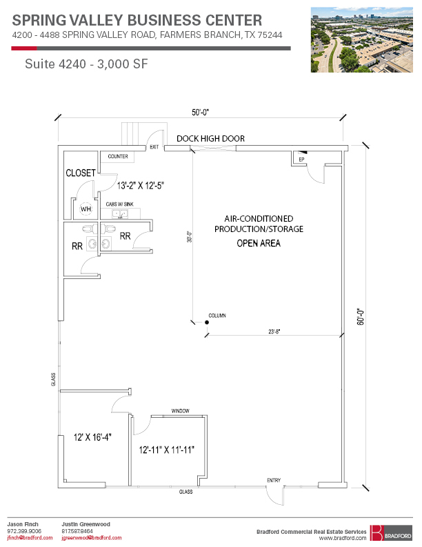 4440-4460 Spring Valley Rd, Dallas, TX for lease Floor Plan- Image 1 of 1