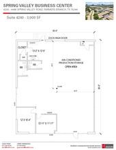 4440-4460 Spring Valley Rd, Dallas, TX for lease Floor Plan- Image 1 of 1