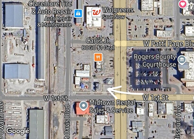 223 S Lynn Riggs Blvd, Claremore, OK for lease - Building Photo - Image 3 of 13