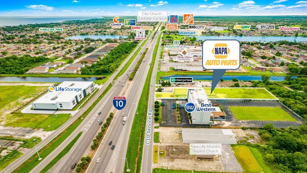 10150 I-10 Service Rd, New Orleans, LA for sale - Aerial - Image 2 of 5