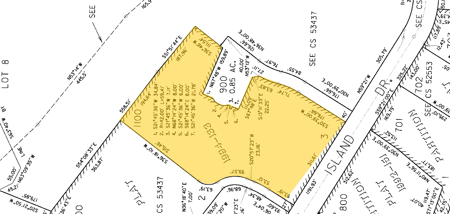 2535-2541 N Hayden Island Dr, Portland, OR for sale Plat Map- Image 1 of 1