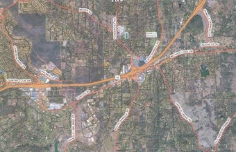 N Shingle Rd, Shingle Springs, CA - AERIAL map view
