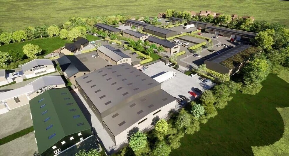 Northfields, Winchester for lease - Aerial - Image 3 of 5