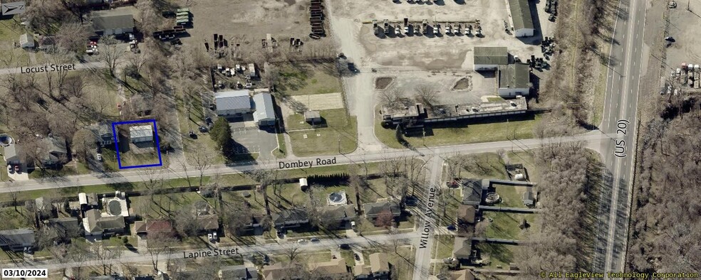 2130 Dombey, Portage, IN for sale - Aerial - Image 3 of 4