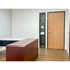 Reception Area size is approximately 14 feet x 11 feet (rounded down).