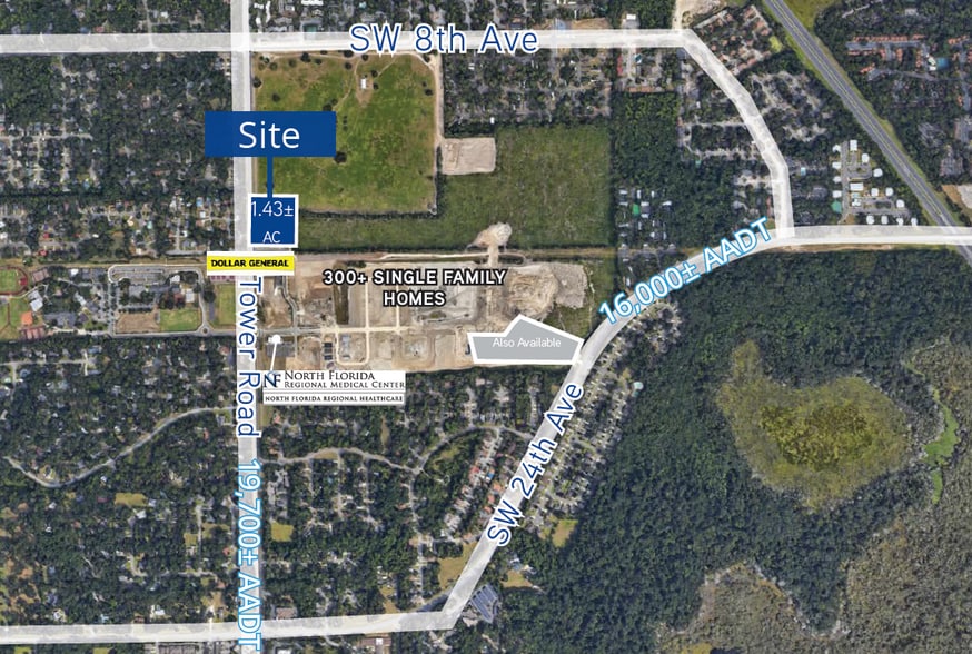 SW 75th Street Tower Rd, Gainesville, FL 32608