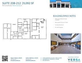 161 S Lincolnway, North Aurora, IL for lease Floor Plan- Image 2 of 2