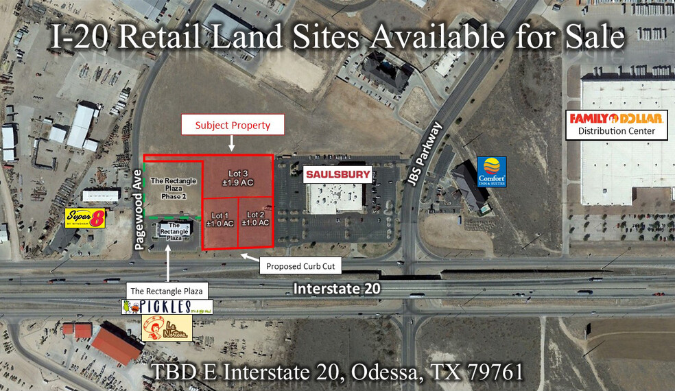 TBD Interstate 20 Frontage, Odessa, TX for sale - Building Photo - Image 1 of 2