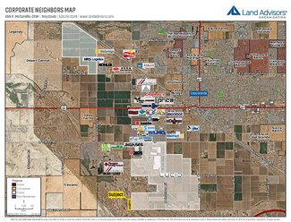 More details for NWC Burris Road & Cornman Road, Casa Grande, AZ - Land for Sale