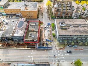 104 E Broadway, Vancouver, BC - AERIAL map view - Image1