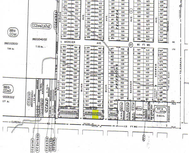 24430 Eureka Rd, Taylor, MI for sale - Plat Map - Image 2 of 15