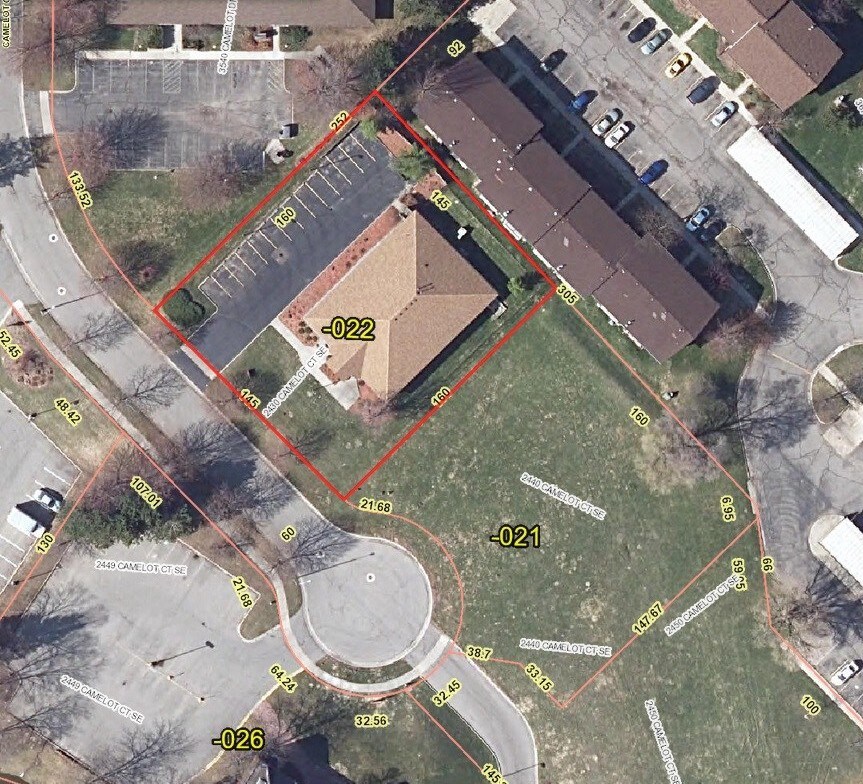 2440 Camelot Ct SE, Grand Rapids, MI for sale Plat Map- Image 1 of 1