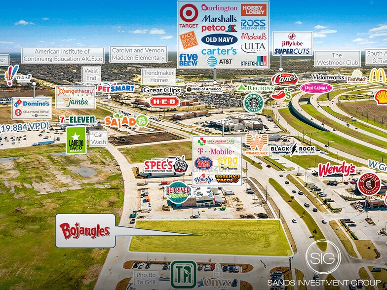 Waterview Town Center Drive, Richmond, TX 77407 Bojangles Richmond