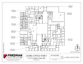 17177 N Laurel Park Dr, Livonia, MI for lease Floor Plan- Image 2 of 2