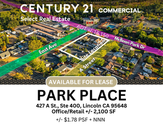 More details for 427 A St, Lincoln, CA - Office for Lease