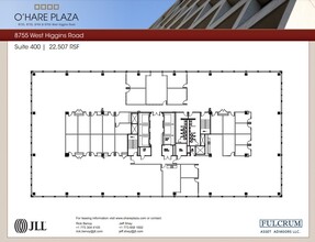 8725 W Higgins Rd, Chicago, IL for lease Floor Plan- Image 1 of 1