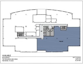 7501 Boulder View Dr, North Chesterfield, VA for lease Floor Plan- Image 1 of 1
