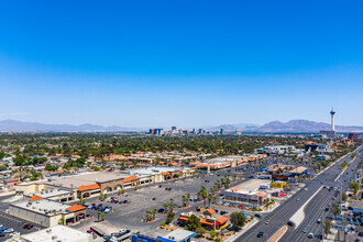 3830-3888 W Sahara Ave, Las Vegas, NV - aerial  map view