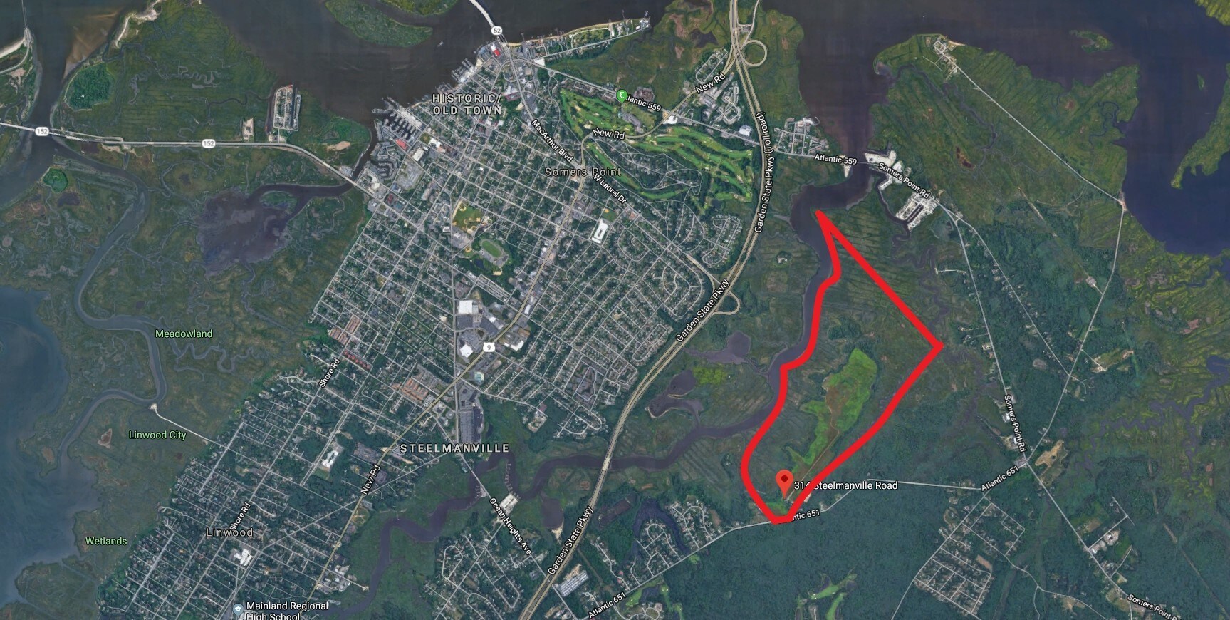 324 Steelmanville Rd, Egg Harbor Township, NJ 08234 Land for Sale