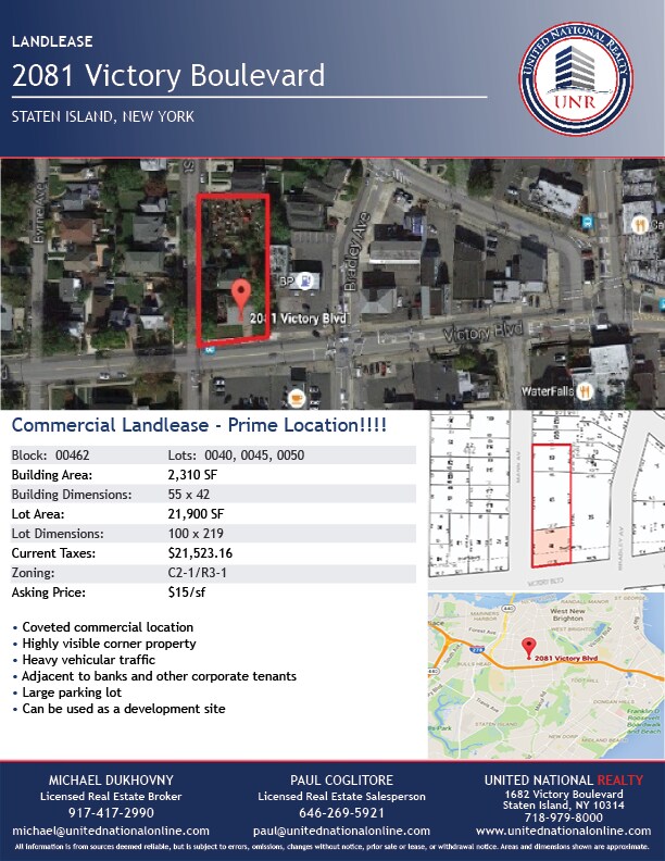 2081 Victory Blvd, Staten Island, NY for sale Building Photo- Image 1 of 1