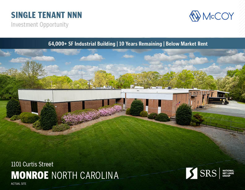 1101 Curtis St, Monroe, NC for sale Building Photo- Image 1 of 1