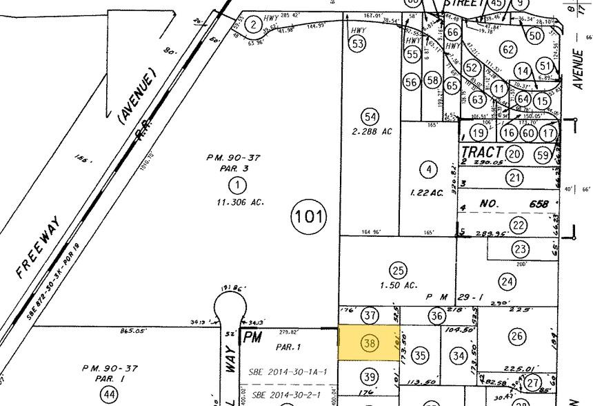 1773 W Lincoln Ave, Anaheim, CA for lease - Plat Map - Image 2 of 2