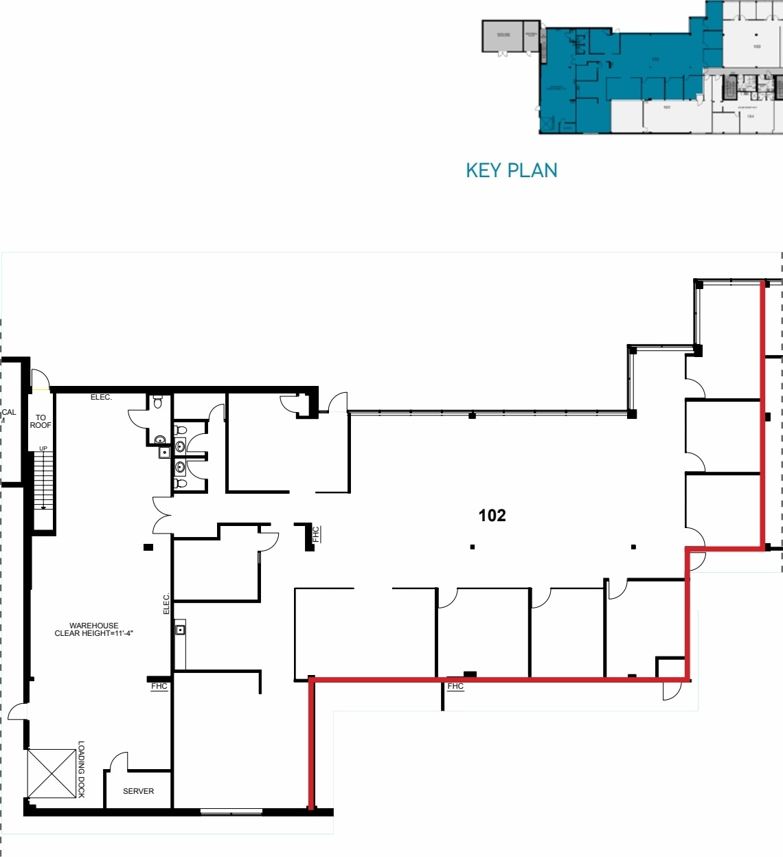 2770 14th Ave, Markham, ON for lease Floor Plan- Image 1 of 3