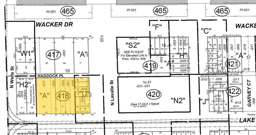 200 N LaSalle St, Chicago, IL for lease - Plat Map - Image 2 of 35