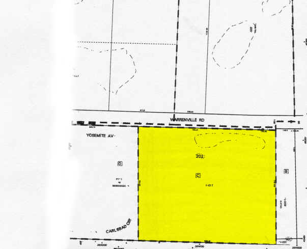 1000 E Warrenville Rd, Naperville, IL for lease - Plat Map - Image 2 of 16