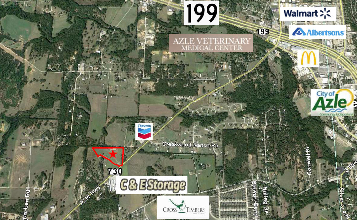 12395 S Fm 730, Azle, TX for sale Aerial- Image 1 of 1